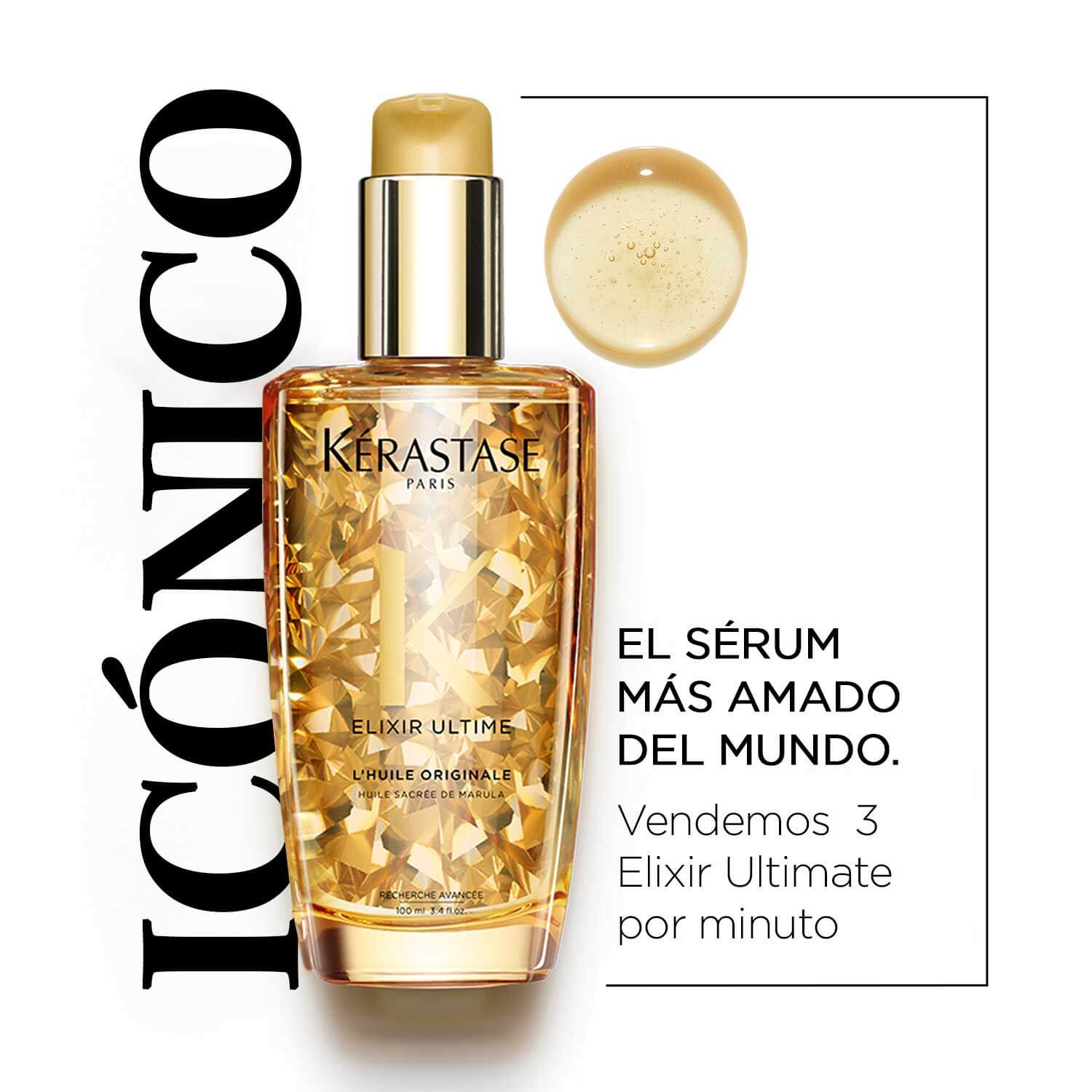 ELIXIR ULTIME L'HUILE ORIGINAL 100 ML (ACEITE SUBLIMADOR PARA TODO TIPO DE CABELLO)